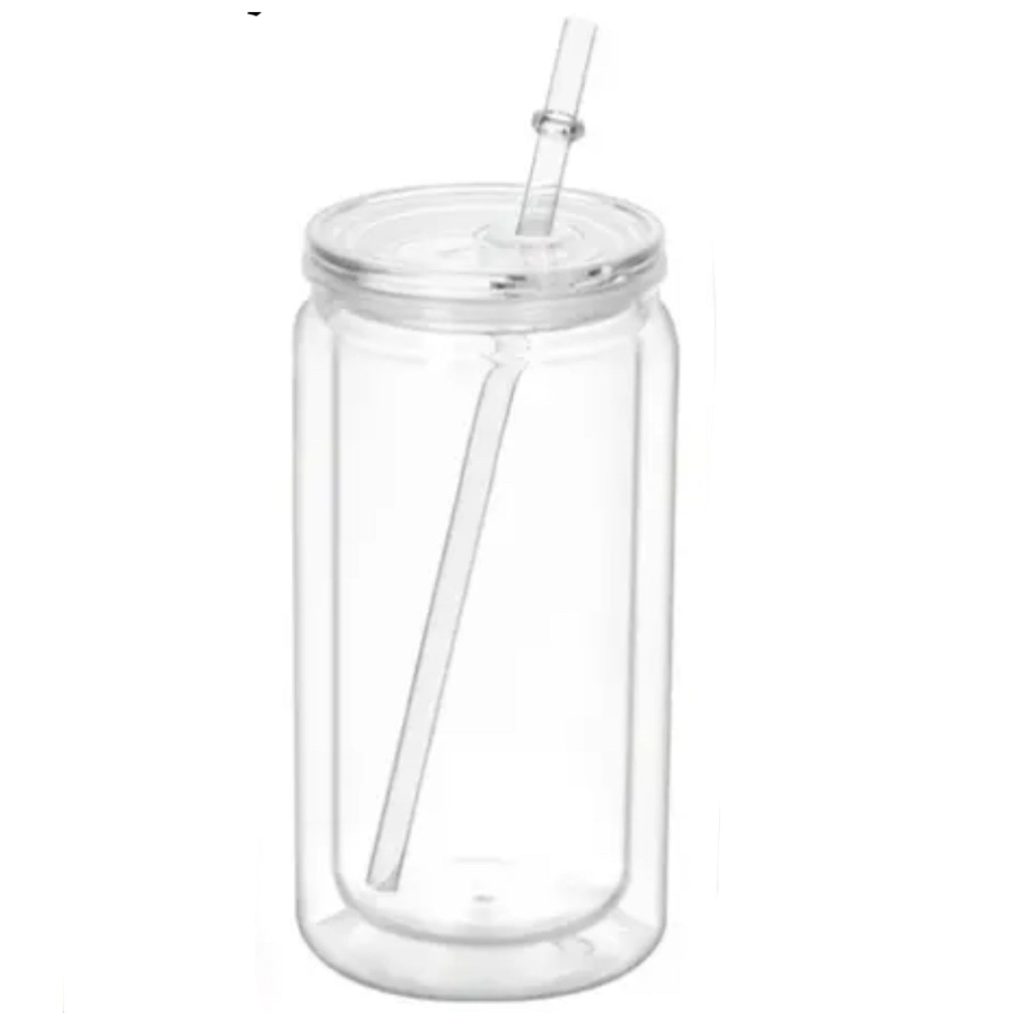 16oz Acrylic Snow Globe Tumbler